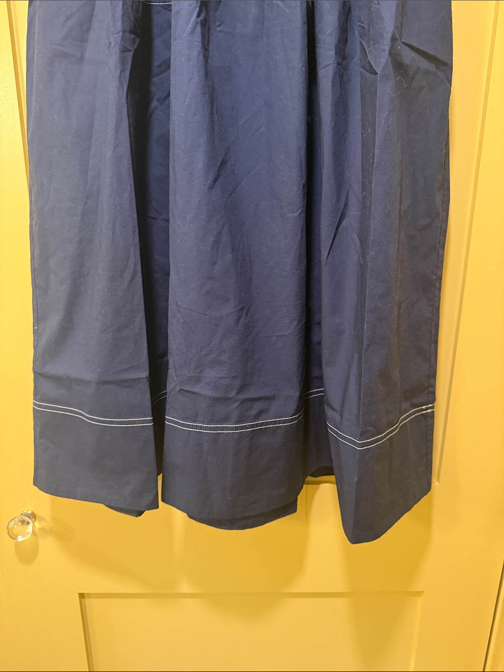 Banana Republic Navy Tiered Maxi Skirt with Drawstring Waist - Picture 4 of 7